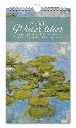 Birthday Calendar - Claude Monet - Water Lilies