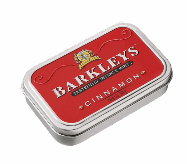 Barkleys Intense Cinnamon Mints (50g)