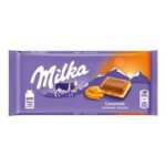 Milka Caramel Milk Chocolate Bar (100g)