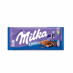 Milka Oreo Milk Chocolate Bar (100g)