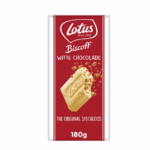 Lotus Biscoff White Chocolate Bar with Crunchy Speculoos Filling (180g)