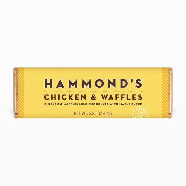Hammond's Chicken & Waffles Milk Chocolate Bar (64g)