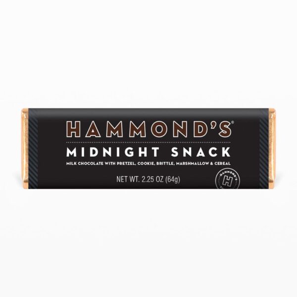 Hammond's Midnight Snack Milk Chocolate Bar (64g)