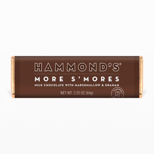 Hammond's More S'mores Milk Chocolate Bar (64g)