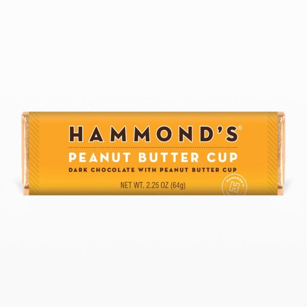 Hammond's Peanut Butter Cup Dark Chocolate Bar (64g)