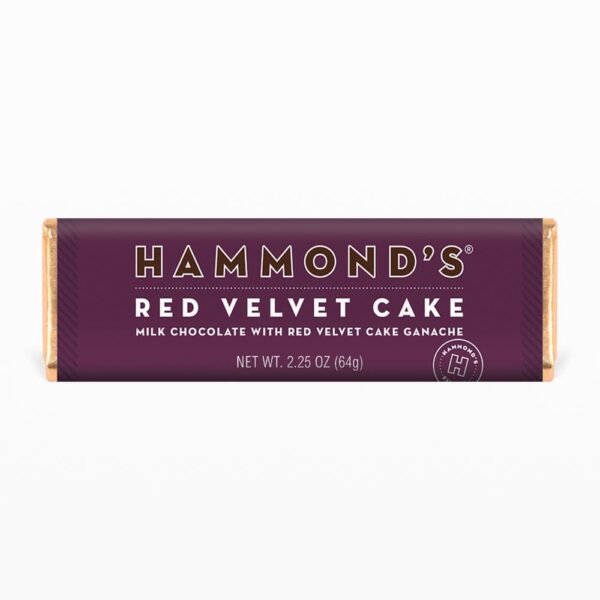 Hammond's Red Velvet Cake Milk Chocolate Bar (64g)