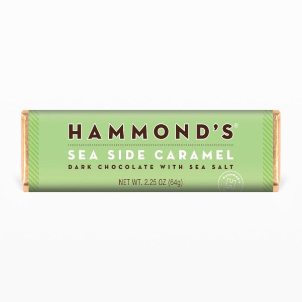 Hammond's Sea Side Caramel Dark Chocolate Bar (64g)