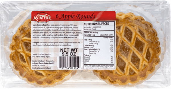 Aviateur Apple Rounds 6pc (300g)