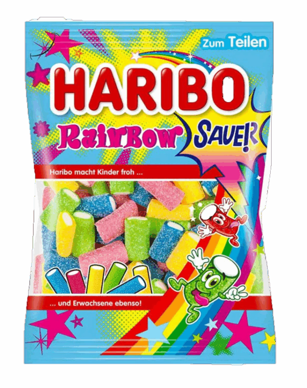 Haribo Rainbow Fizz (160g)
