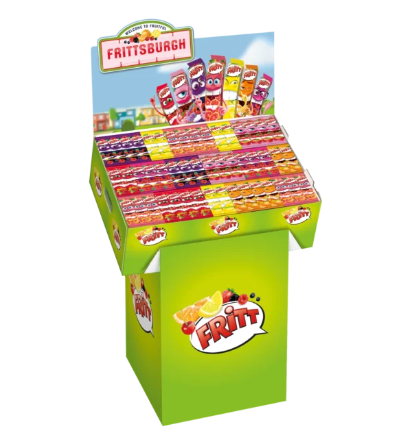 Fritt Fruit Toffees 70g - Large Display