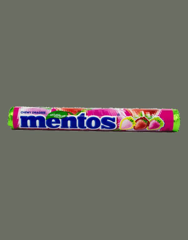Mentos Strawberry Mix Rolls