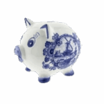 Piggy Bank - Delfts Blue - 15cm