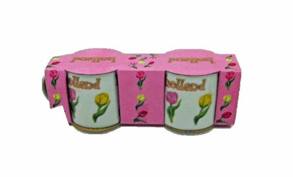 Espresso Mug - Tulips - 2pc