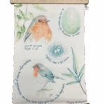 Canvas Wall Hanging - Dutch Birds