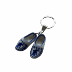 Keychain - Delfts Blue Ceramic Shoe Pair