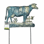 Garden Ornament - Tin - Cow