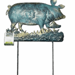 Garden Ornament - Tin - Pig