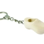 Keychain - Single Wooden Shoe