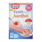 Dr. Oetker Strawberry Quark Cake Mix w/ Crust (440g)
