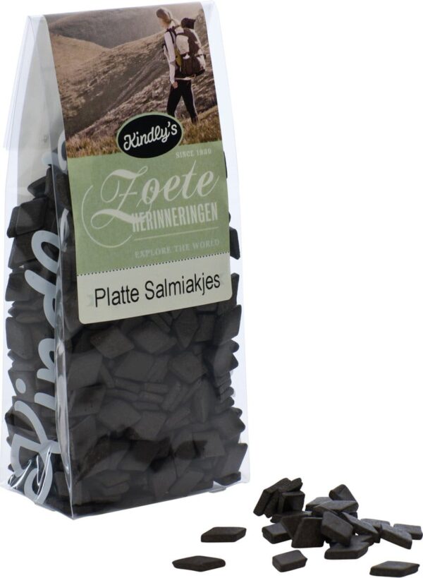 Kindly's Platte Salmiakjes (130g)