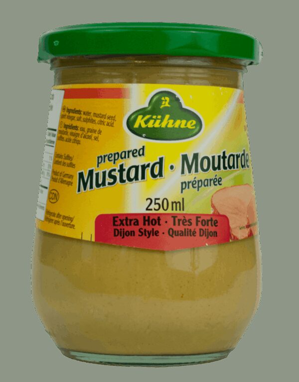 Kuhne Extra Hot Mustard (250ml)