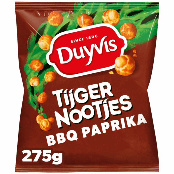 Duyvis BBQ Paprika Coated Peanuts (275g)