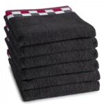 DDDDD - Hand Towel - Carré Anthracite
