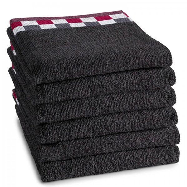 DDDDD - Hand Towel - Carré Anthracite