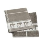DDDDD - Hand Towel - Taupe Cow