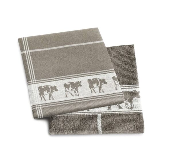 DDDDD - Hand Towel - Taupe Cow