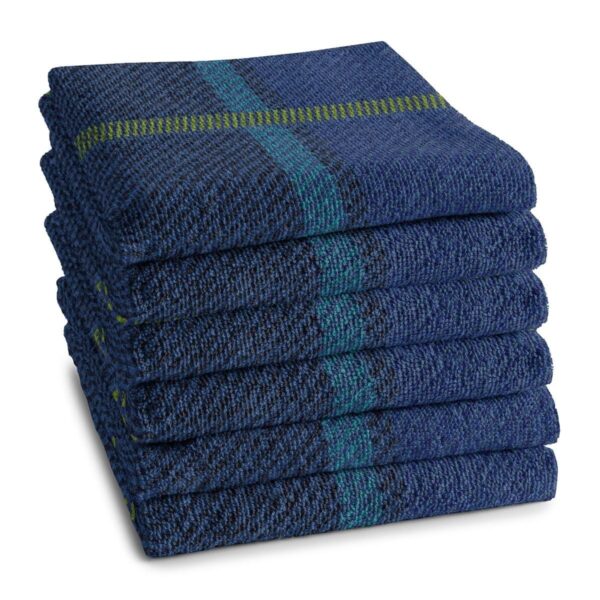 DDDDD - Hand Towel - Madras Blue