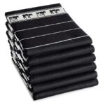 DDDDD - Tea Towel - Black Cow