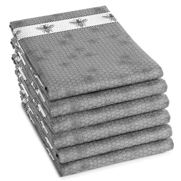 DDDDD - Tea Towel - Honey Grey