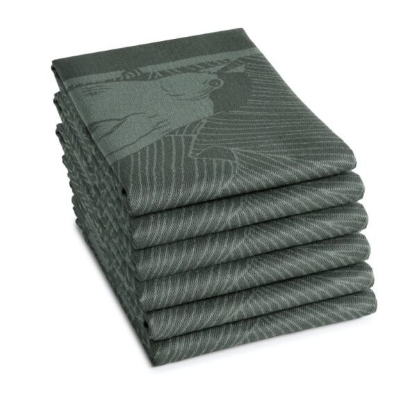 DDDDD - Tea Towel - Birdy Green
