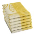DDDDD - Tea Towel - Citrus Yellow