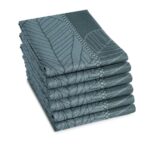 DDDDD - Tea Towel - Leaves Atlantic Blue