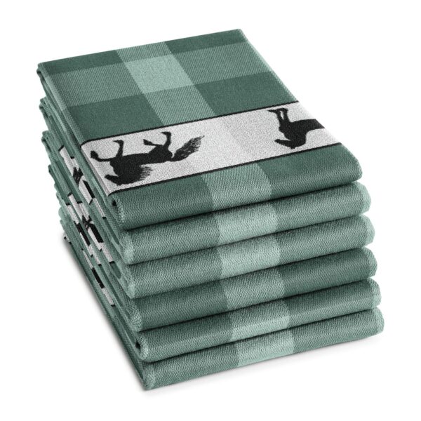 DDDDD - Tea Towel - Shanti Green