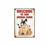 Sign - Metal - Animal Farm