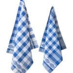 Twentse Damast - Hand Towel - Blue Wooden Shoes