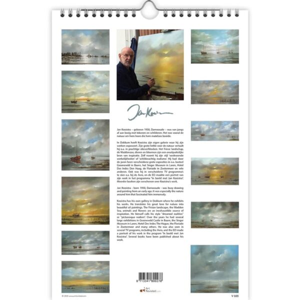 Birthday Calendars - Jan Kooistra - The Wadden Sea