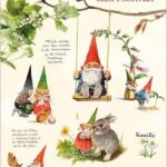 Birthday Calendars - Rien Poortvliet Gnomes with Dutch Text