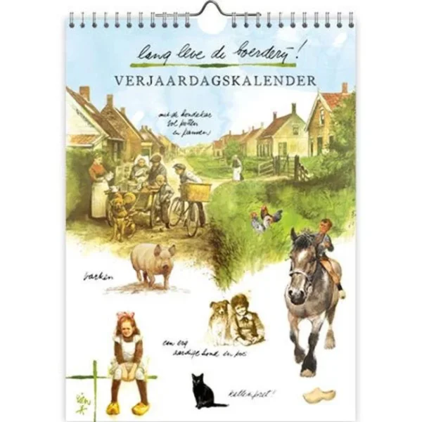 Birthday Calendars - Rien Poortvliet - Farm Life Small