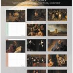 Birthday Calendars - Rembrandt