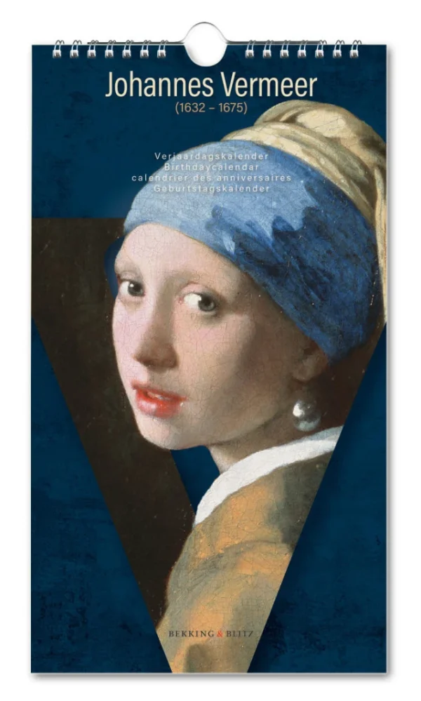 Birthday Calendars - Vermeer - Girl with a Pearl Earring - Image 2