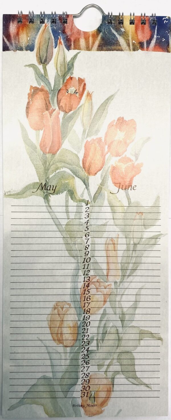 Birthday Calendars - Tulips Birthday Minder - Image 4