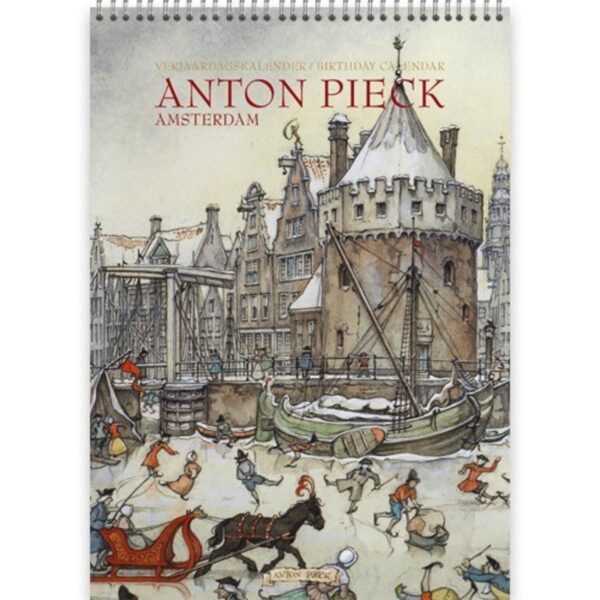 Birthday Calendars - Anton Pieck - Amsterdam in Winter - Image 2