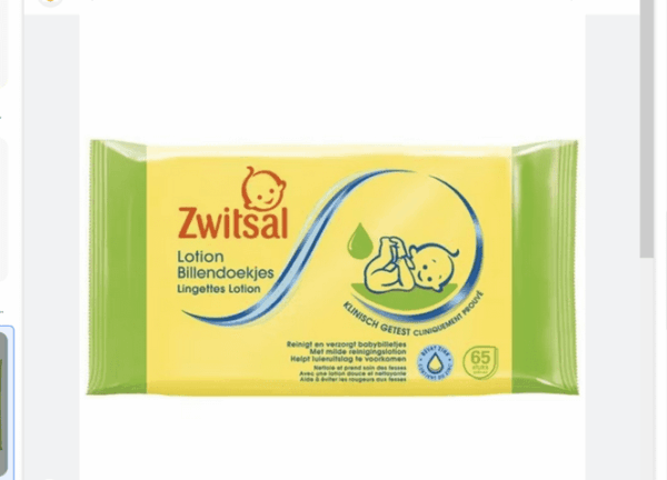 Zwitsal - Baby Wipes - 65 wipes