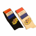 Adult Socks - Wooden Shoes - Ecru