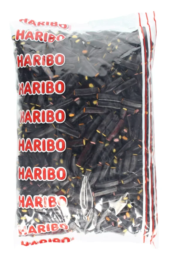 Haribo Licorice Fruit Sticks (3000g)