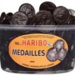 Haribo Licorice Medallions 150pc (1350g)